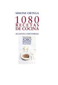 1080 RECETAS DE COCINA | 9788420647470 | ORTEGA, SIMONE