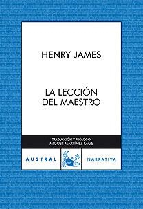 LA LECCIÓN DEL MAESTRO | 9788467028362 | HENRY JAMES