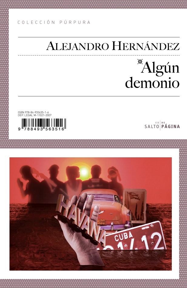 ALGÚN DEMONIO | 9788493563516 | HERNÁNDEZ, ALEJANDRO