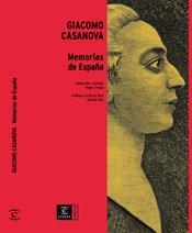 MEMORIAS DE ESPAÑA | 9788467020748 | GIACOMO CASANOVA