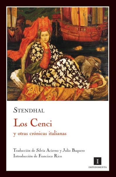 LOS CENCI Y OTRAS CRÓNICAS ITALIANAS | 9788493592790 | STENDHAL, BEYLE HENRY