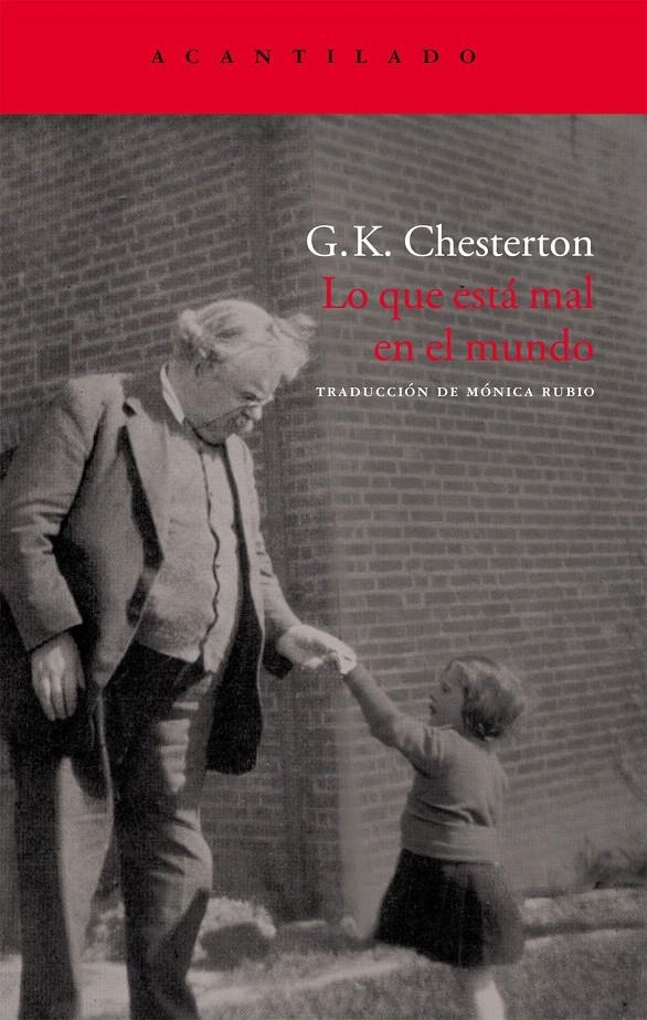 LO QUE ESTÁ MAL EN EL MUNDO | 9788496834736 | CHESTERTON, G.K.