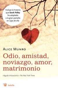 ODIO, AMISTAD, NOVIAZGO, AMOR, MATRIMONIO | 9788489662872 | MUNRO, ALICE