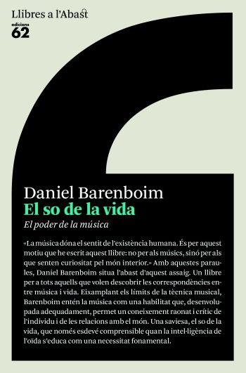 EL SO DE LA VIDA. | 9788429761375 | DANIEL BARENBOIM