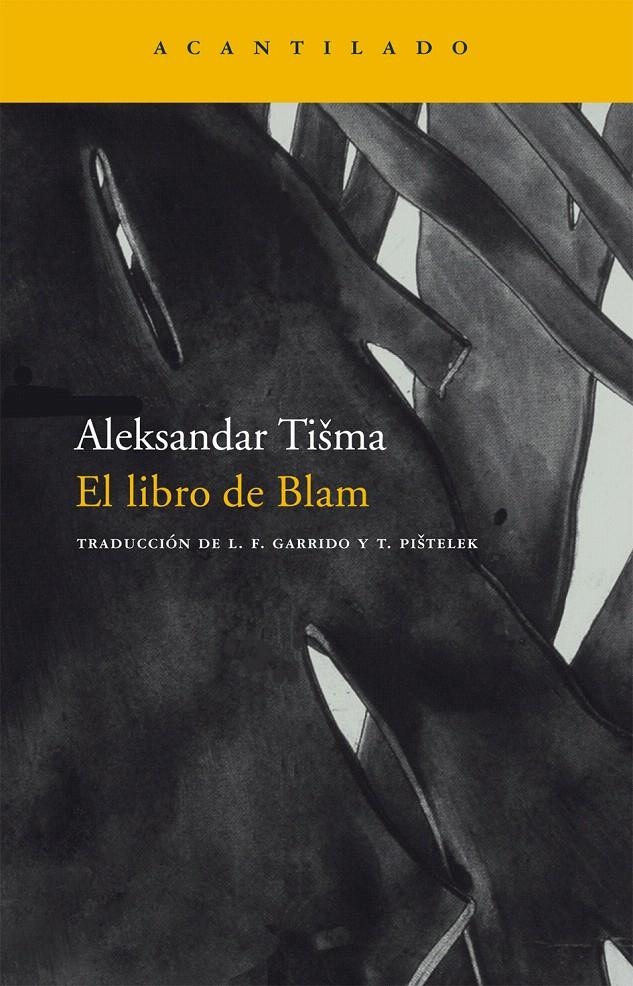 EL LIBRO DE BLAM | 9788496489769 | TISMA, ALEKSANDAR