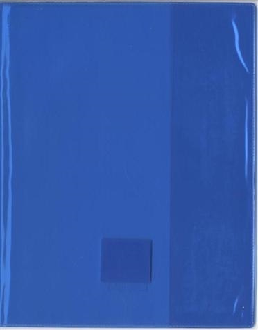 PROTÈGE-CAHIER TRANSPARENT BLEU 17X22/ FORRO TRANSPARENTE 17X22 AZUL | 3210330730028