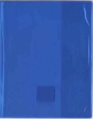 PROTÈGE-CAHIER TRANSPARENT BLEU 17X22/ FORRO TRANSPARENTE 17X22 AZUL | 3210330730028