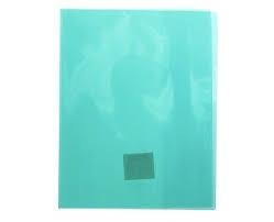 PROTÈGE-CAHIER TRANSPARENT VERT 17X22 / FORRO TRANSPARENTE 17X22 VERDE | 3210330730059