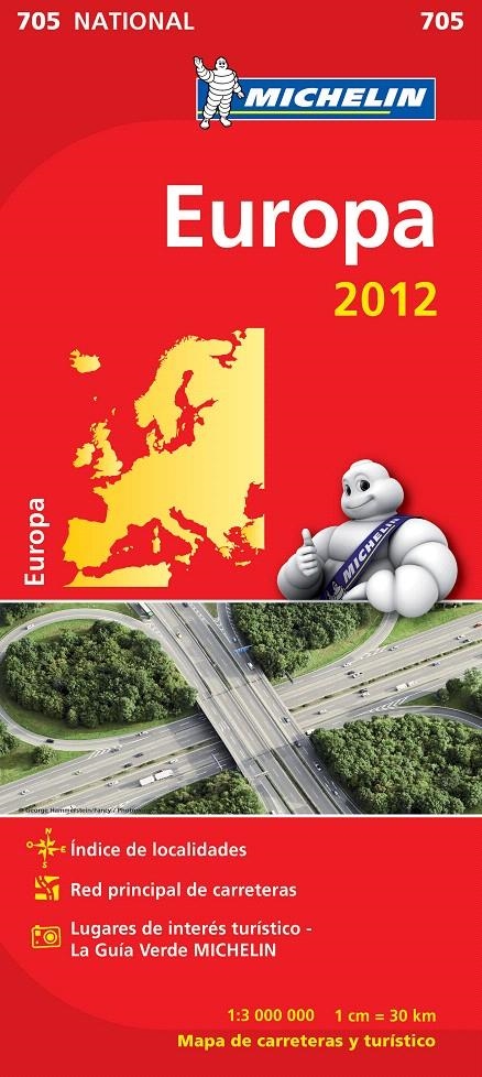 MAPA NATIONAL EUROPA 2012 | 9782067170148 | VARIOS AUTORES