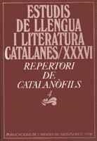 REPERTORI DE CATALANÒFILS, 4 | 9788478269235 | VARIOS AUTORES