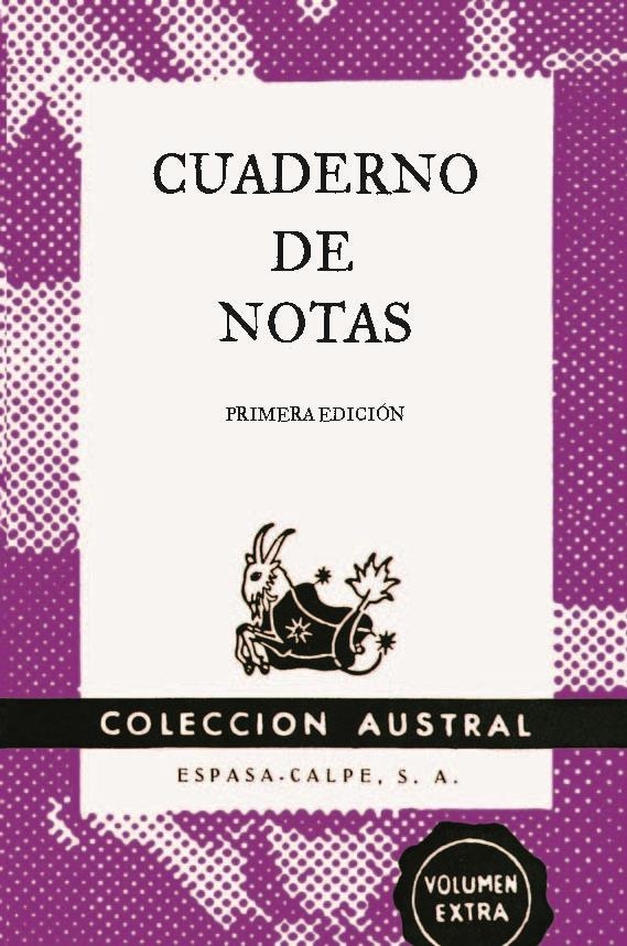 CUADERNO DE NOTAS VIOLETA 9X14CM | 9788467008432 | ESPASA CALPE