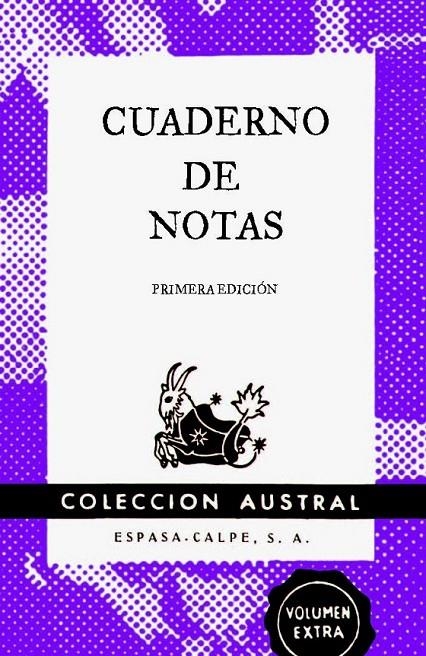 CUADERNO DE NOTAS VIOLETA 11,2X17,4CM | 9788467008449 | ESPASA CALPE