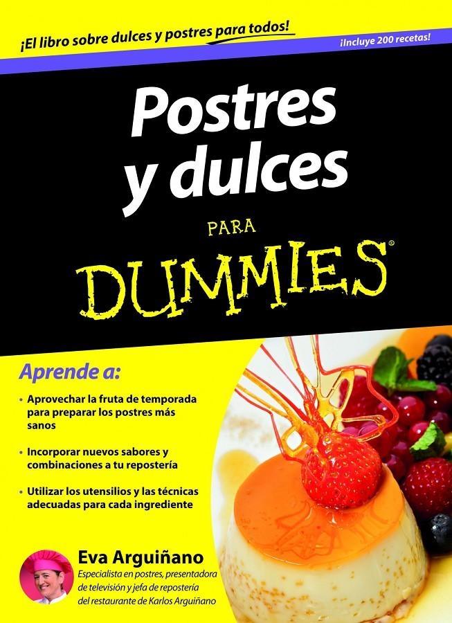 POSTRES Y DULCES PARA DUMMIES | 9788432900969 | EVA ARGUIÑANO URKIOLA