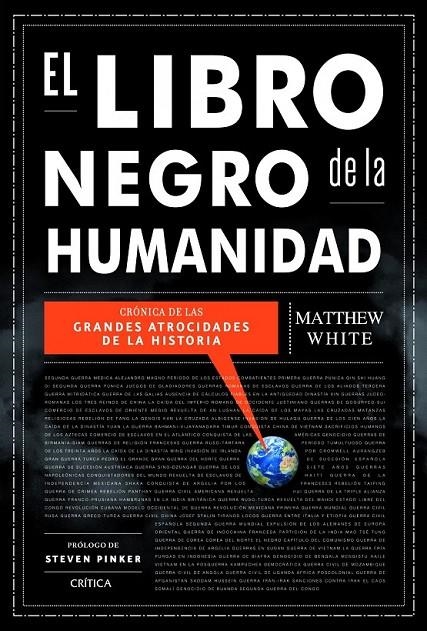 EL LIBRO NEGRO DE LA HUMANIDAD | 9788498924336 | MATTHEW WHITE