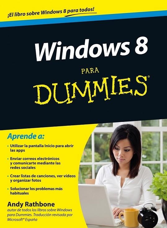 WINDOWS 8 PARA DUMMIES | 9788432900778 | ANDY RATHBONE