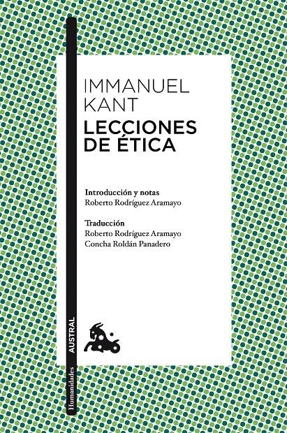 LECCIONES DE ÉTICA | 9788408041375 | IMMANUEL KANT