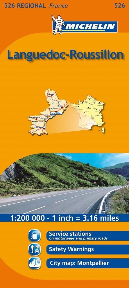 MAPA REGIONAL LANGUEDOC-ROUSSILLON | 9782067135345 | VARIOS AUTORES