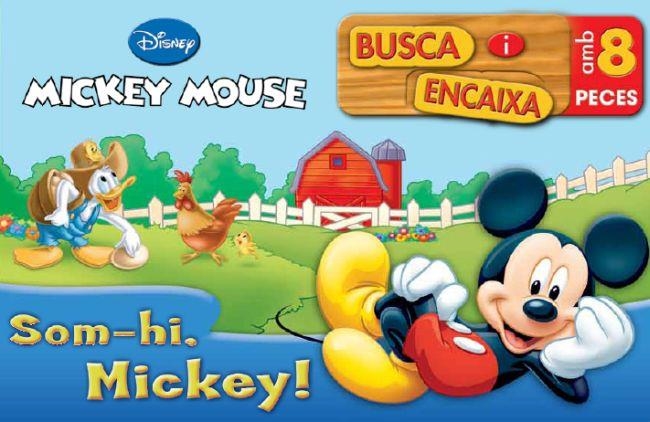 BUSCA I ENCAIXA. SOM-HI, MICKEY! | 9788415697671 | DIVERSOS AUTORS