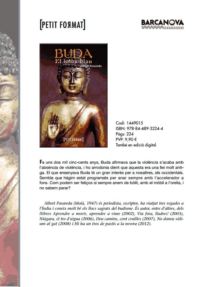 BUDA, EL LOTUS BLAU | 9788448932244 | PARAREDA, ALBERT