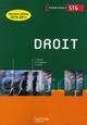 DROIT . TERMINALE STG. BAC STG 2010 ISBN 978-2011808394 | 9782011808394 | KACIMI - KADDOUCH - TARDIF