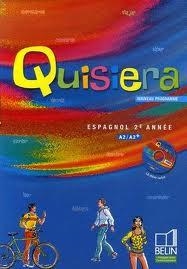 QUISIERA 2E ANNEE 07 LIVRE ELEVE + CD | 9782701145228 | MONTAIGU / MAZOYER