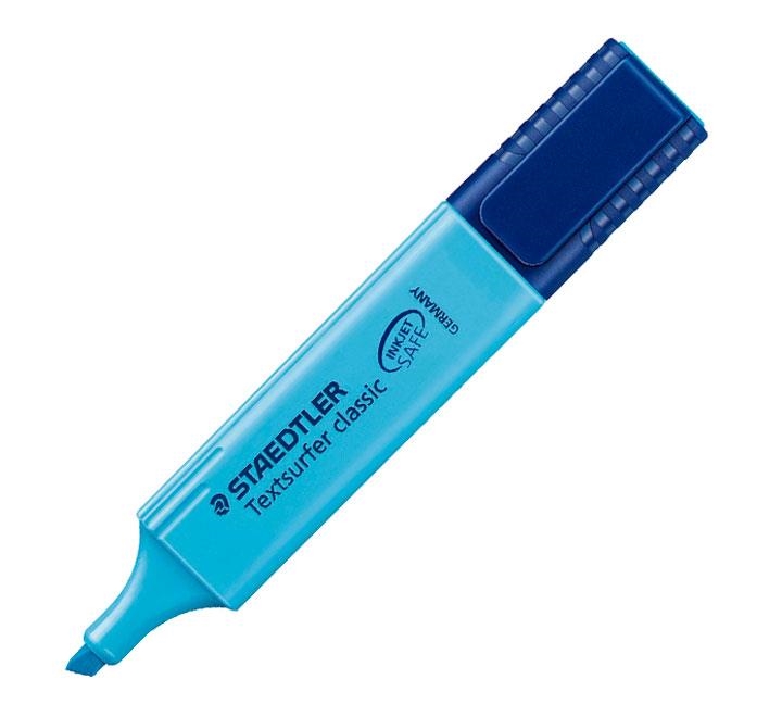 MARQUEUR FLUO BLEU  TYPE STABILO BOSS OU SIMILAIRE/ ROTULADOR FLUO TIPO AZUL | 4007817304457