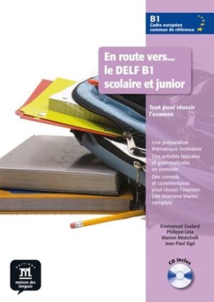 EN ROUTE VERS LE DELF SCOLAIRE ET JUNIOR B1 LIVRE DE L'ÉLÈVE + CD | 9788484437635 | VARIOS AUTORES