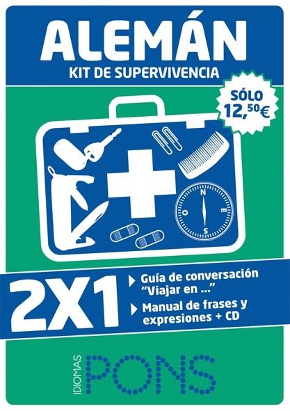 KIT DE SUPERVIVENCIA ALEMÁN. VIAJAR EN ALEMÁN + ALEMÁN DE CADA DÍA | 9788484436171 | EDITORIAL