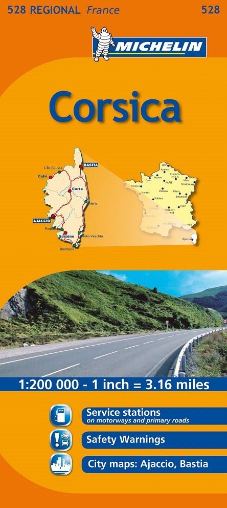 MAPA REGIONAL CORSICA | 9782067157606 | VARIOS AUTORES