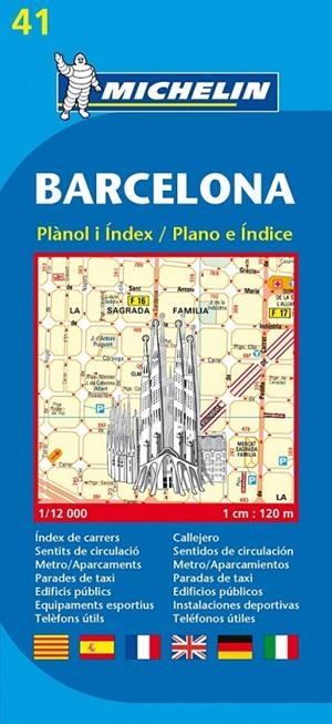 PLANO MICHELIN BARCELONA | 9782067127678 | VARIOS AUTORES