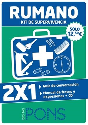 KIT DE SUPERVIVENCIA RUMANO. VIAJAR EN RUMANO + RUMANO DE CADA DÍA | 9788484437154 | EDITORIAL