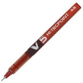 MICROPOINTE PILOT HI-TECPOINT V5 OU SIMILAIRE ROUGE - MICROPUNTA V5 VERMELL M4 | 4902505085697