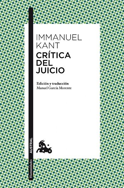 CRÍTICA DEL JUICIO | 9788467028126 | IMMANUEL KANT