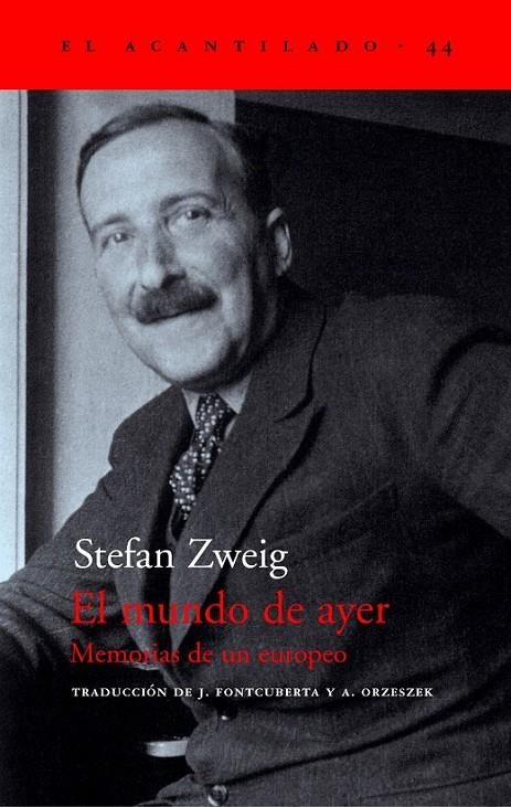 EL MUNDO DE AYER | 9788495359490 | ZWEIG, STEFAN