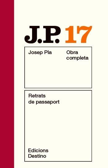 RETRATS DE PASSAPORT | 9788497101578 | JOSEP PLA