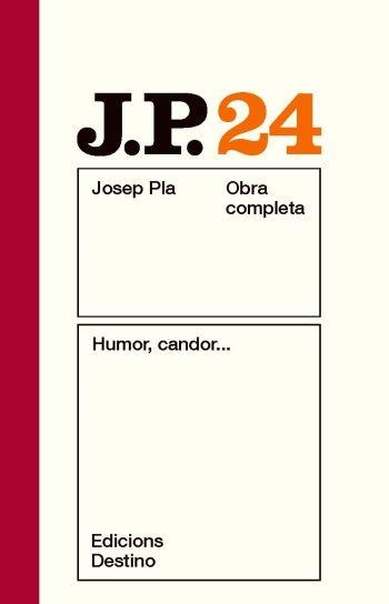 HUMOR, CANDOR | 9788497101646 | JOSEP PLA