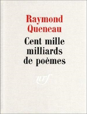 CENT MILLE MILLIARDS DE POEMES | 9782070104673 | QUENEAU RAYMOND