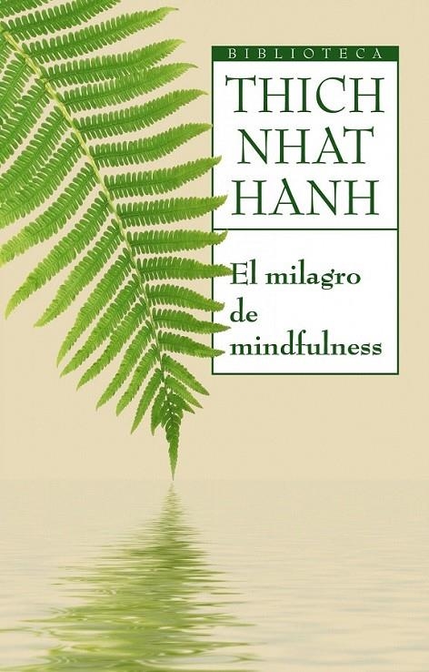 EL MILAGRO DE MINDFULNESS | 9788497544450 | THICH NHAT HANH