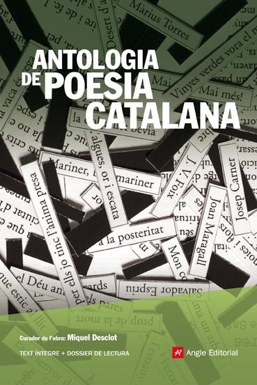 ANTOLOGIA DE POESIA CATALANA | 9788496970557 | BARTRA LLEONART, AGUSTÍ/ALCOVER MASPONS, JOAN/ARDERIU VOLTAS, CLEMENTINA/ANDRÉS ESTELLÉS, VICENT