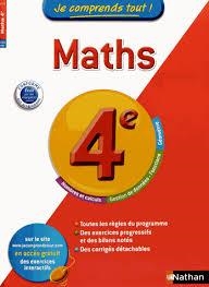 JE COMPRENDS TOUT - MATHS 4E | 9782091880075