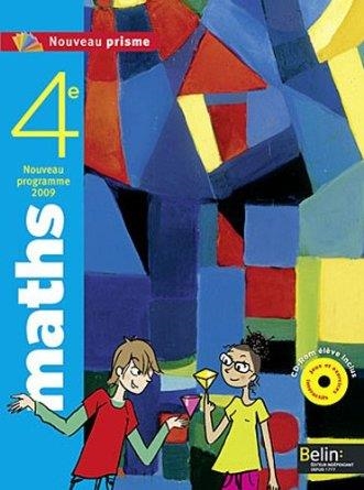 MATHS 4ÈME (NOUVEAU PRISME) 2011 | 9782701157597 | JACOB, NADINE