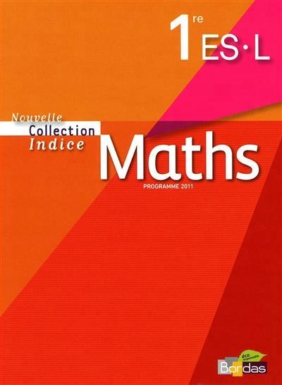 MATHS 1ÈRE ES/ L | 9782047328521