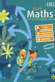 EURO MATHS CM2 : CYCLE DES APPROFONDISSEMENTS : CHERCHER, COMPRENDRE, APPRENDRE | 9782218936241 | PELTIER