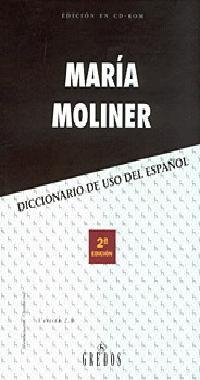 DICC CD ROM MARIA MOLINER 2ª EDICION | 9788424923105