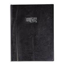 PROTÈGE CAHIER PETIT FORMAT NOIR - FORRO NEGRO PARA CUADERNO TAMAÑO CUARTILLA | 3210330720074