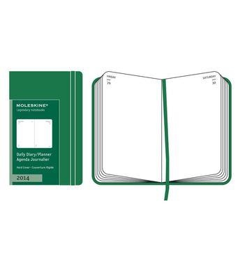 2014 DIARY DTP LARGE GREEN HARDCOVER | 9788866136033