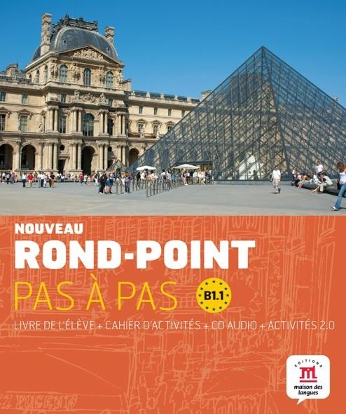 NOUVEAU ROND-POINT PAS À PAS - B1 - LIBRO DEL ALUMNO + CUADERNO DE EJERCICIOS + CD  | 9788484438533 | LABASCOULE, JOSIANE / ROYER, CORINNE