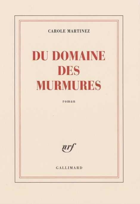 DU DOMAINE DES MURMURES | 9782070131495 | MARTINEZ, CAROLE