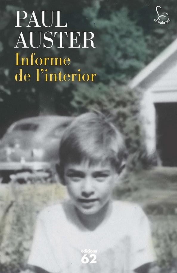 INFORME DE L'INTERIOR | 9788429772067 | PAUL AUSTER