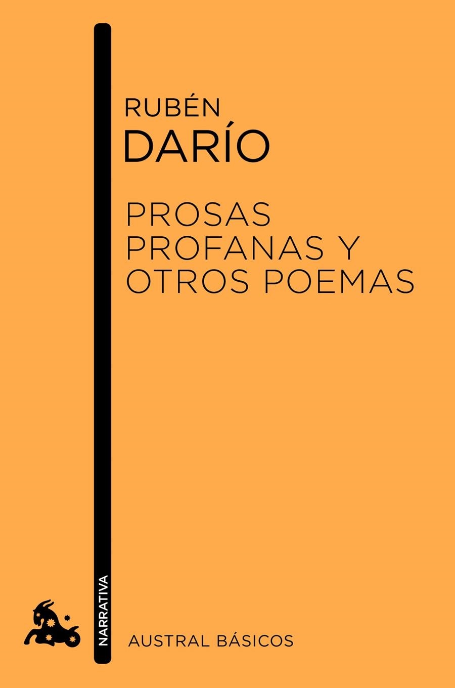 PROSAS PROFANAS Y OTROS POEMAS | 9788467040906 | RUBÉN DARÍO